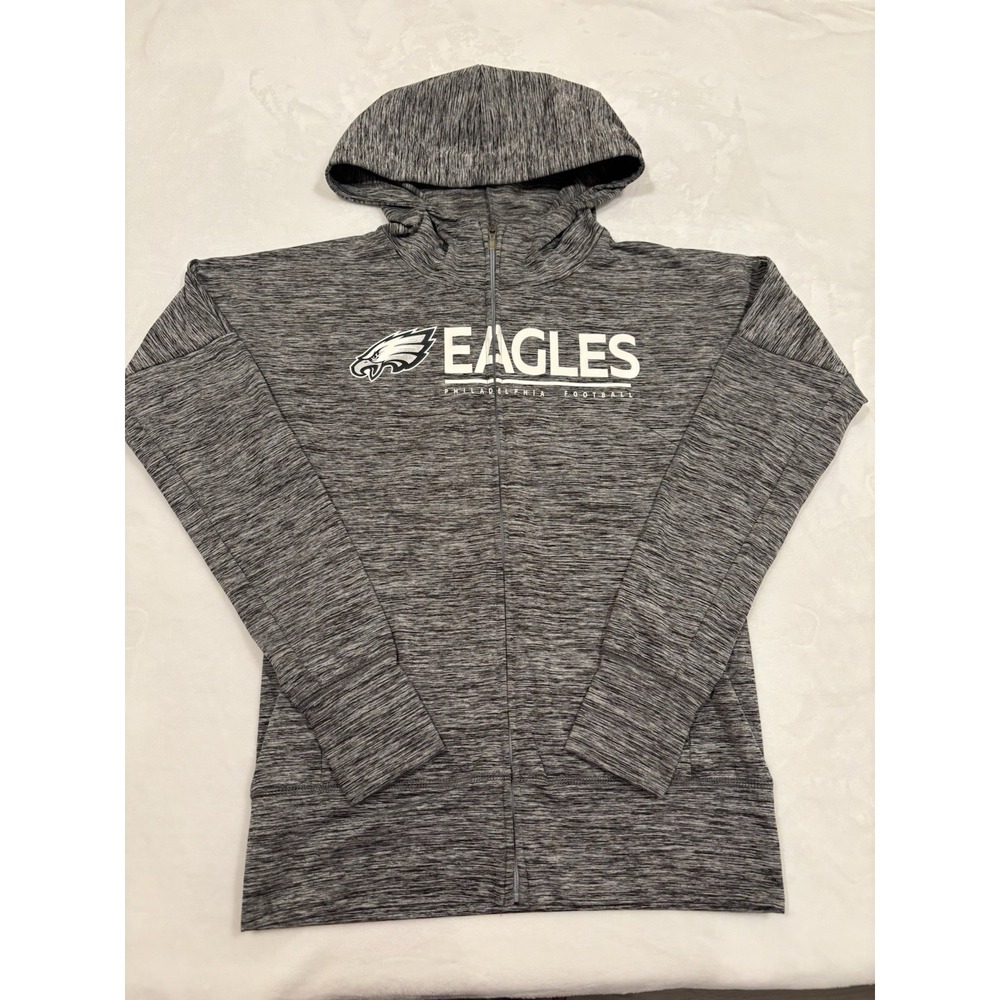 Philadelphia Eagles NFL Women's Gray Team Apparel Hoodie Size S